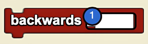 Backwards block syntax