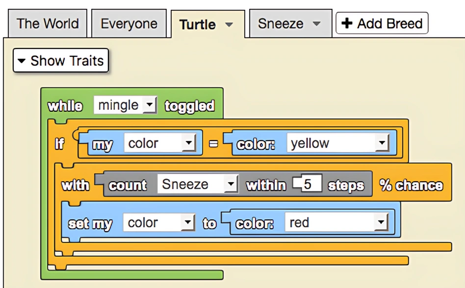 Count Within Steps example code