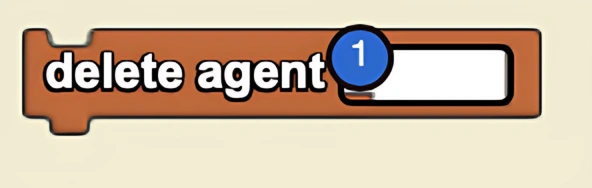 Delete Agent block syntax