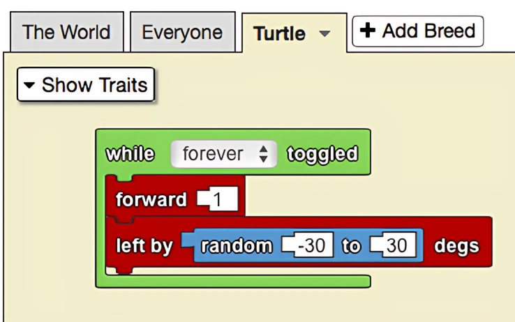 Forward example code