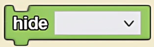 Hide block