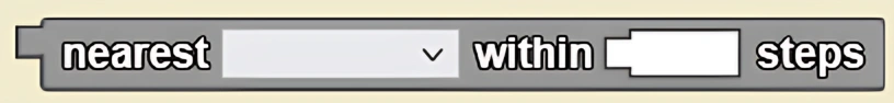 Nearest Within Steps block