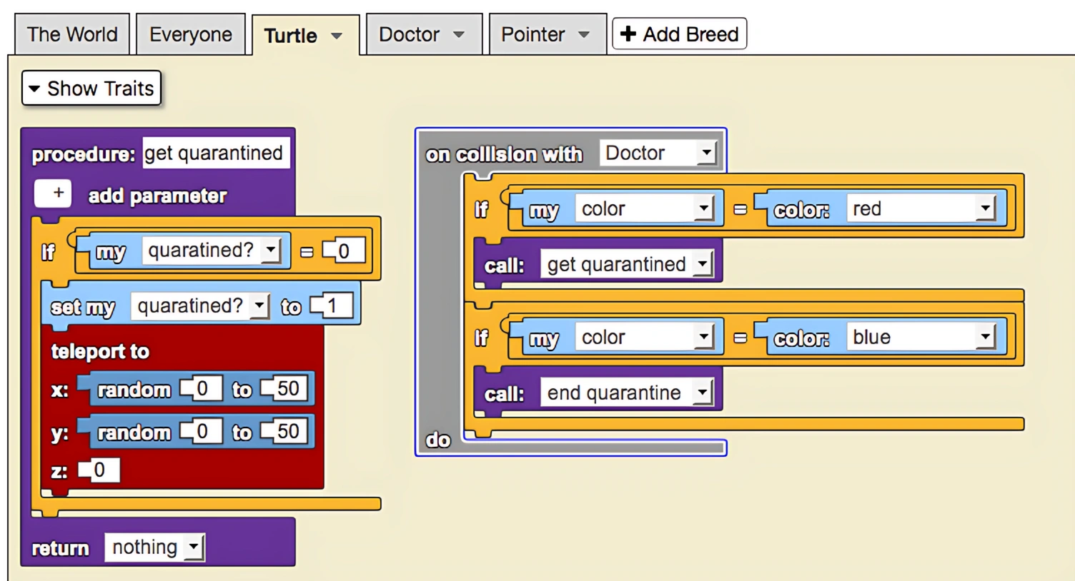 Teleport To example code