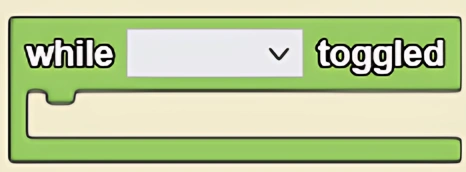While Toggled block